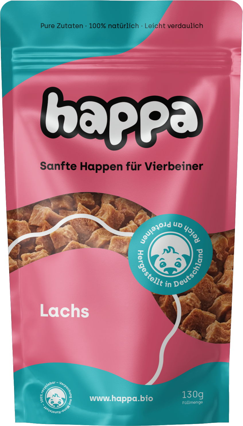 happa sanfte Happen Lachs 130g