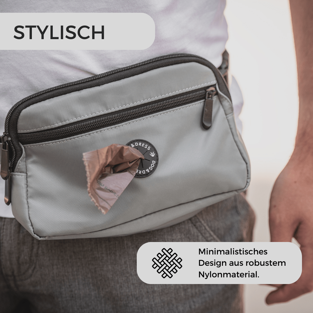 Gassibag Tasche mit Leckerlifach und Kotbeutelrollen