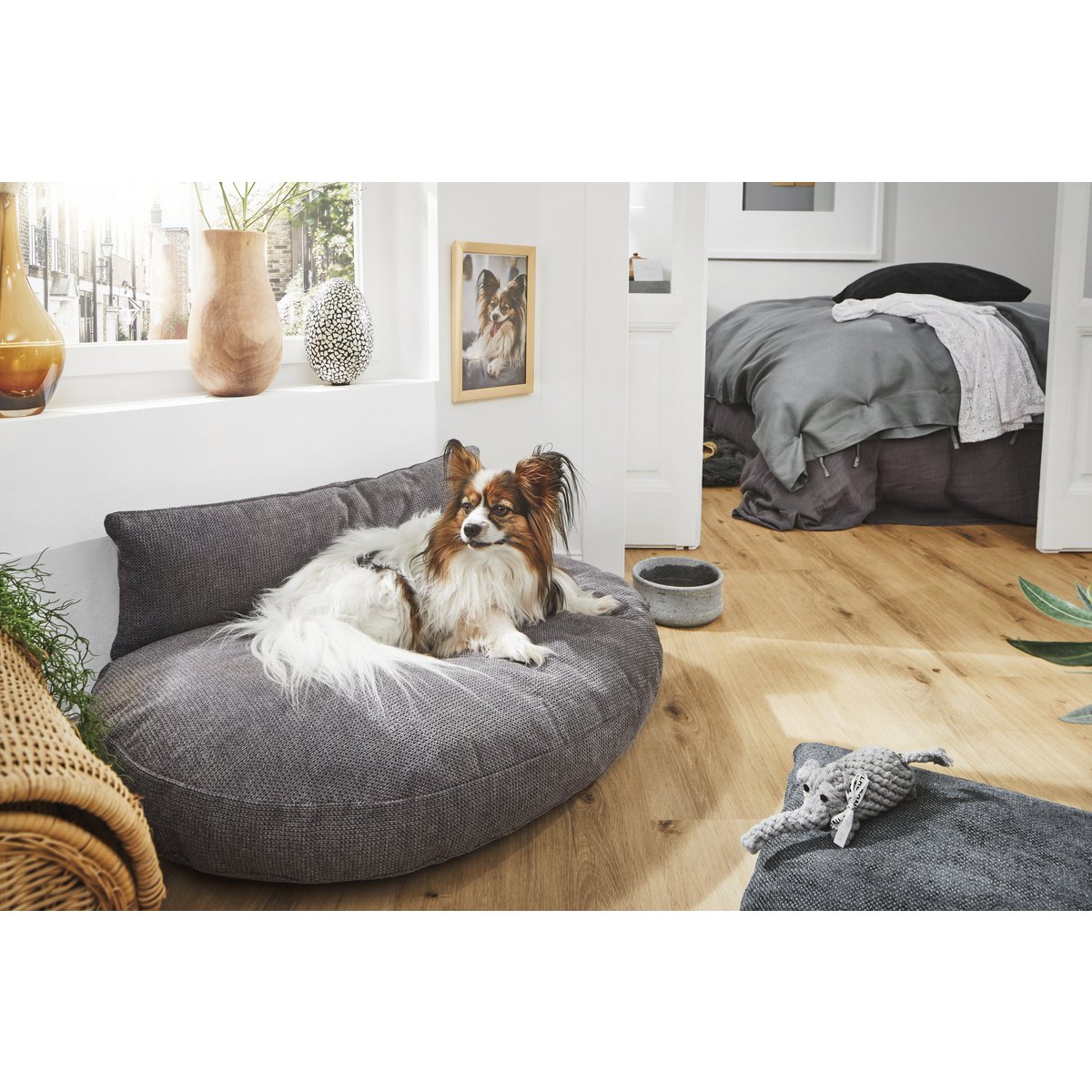 PRADO Design-Hundebett TUDOR