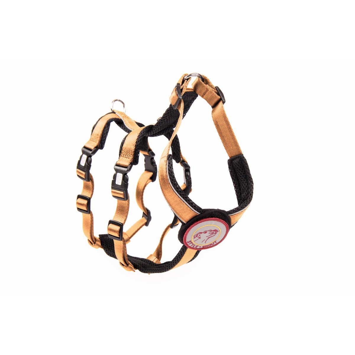 Safety harness - Patch&amp;Safe - Gold-Black