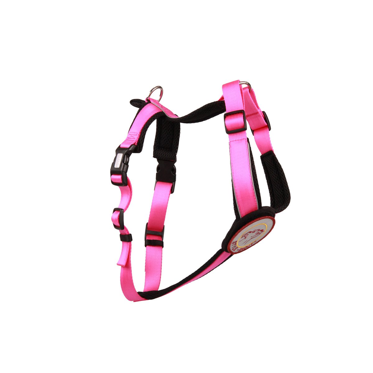 Chest harness - Patch&amp;Style - Pink-Black