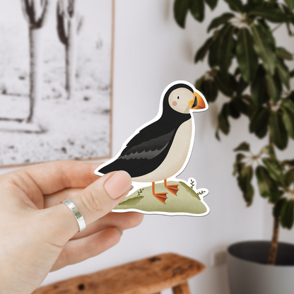 Magnet Puffin bird Iceland - fridge magnet Puffin - Iceland magnet